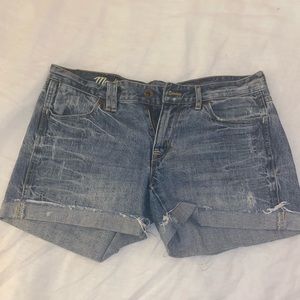 Madewell Distressed Shorts